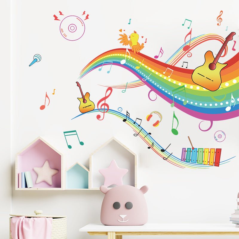 Rainbow Musical Notes Wall Sticker - Trusted Best Sellers™. All Rights Reserved. Trusted Best Sellers LLC.