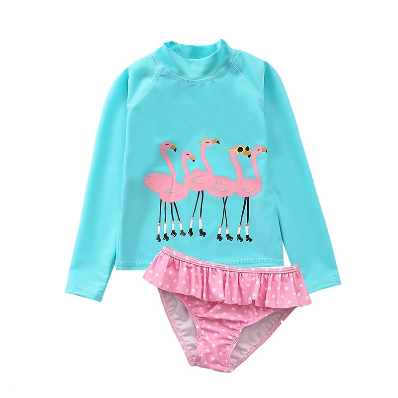 Girls' Two-Piece Floral & Animal Print Swimsuit – UPF-Inspired Coverage for Ages 2–13 - Trusted Best Sellers™. All Rights Reserved. Trusted Best Sellers LLC.