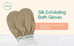 Silk Exfoliating Bath Gloves - Trusted Best Sellers™