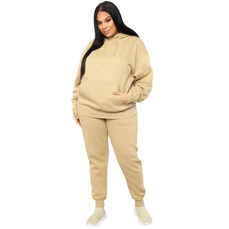 Plus Size Casual Solid Color Hooded Sweater Set - Trusted Best Sellers™. All Rights Reserved. Trusted Best Sellers LLC.
