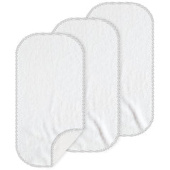 TBS Waterproof Baby Changing Pad Liner 3-Pack | Reusable Absorbent Diaper Changing Mat | 23.4" × 11.8"