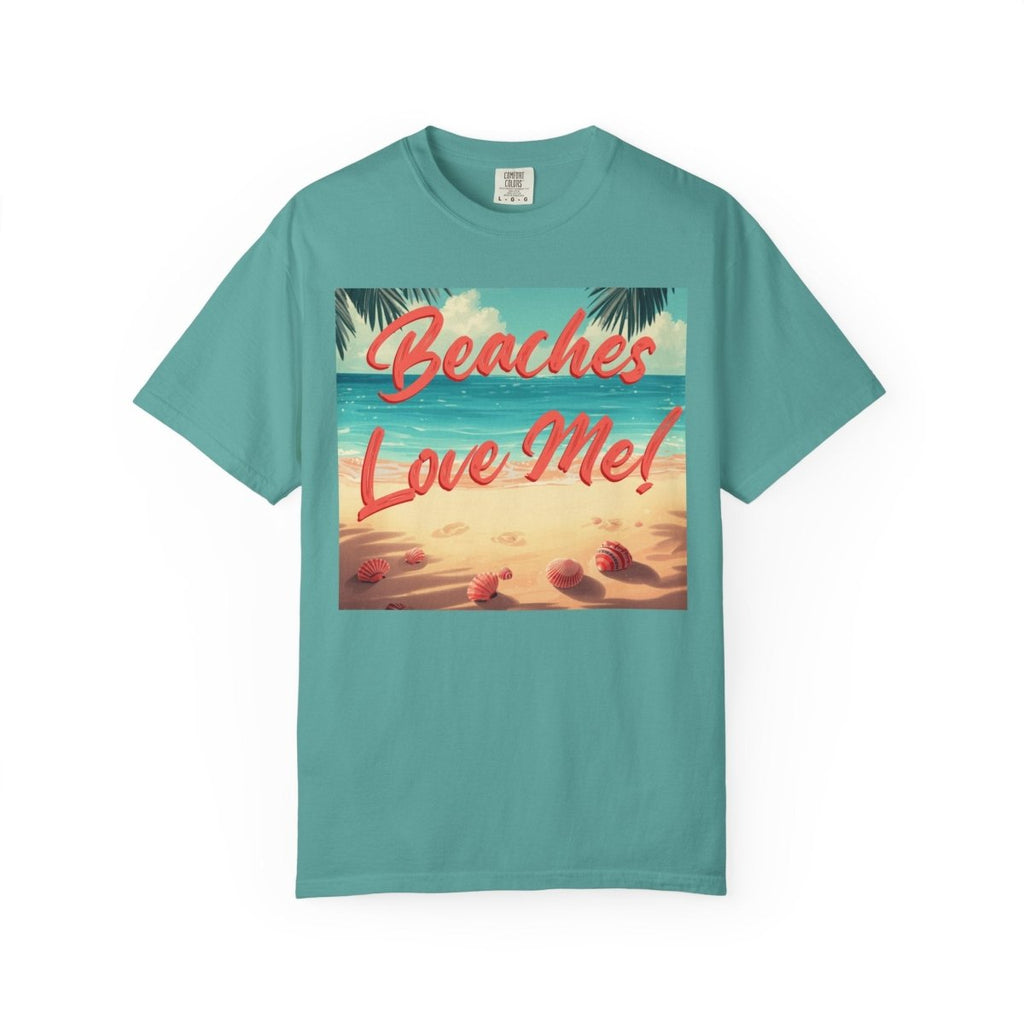 Print Beaches Love Me! Beach T-Shirt - Tropical Vintage Seaside Graphic Tee - Trusted Best Sellers™. All Rights Reserved. Trusted Best Sellers LLC.