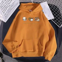 Printed Fleece Hooded Pullover Sweatshirt - Trusted Best Sellers™