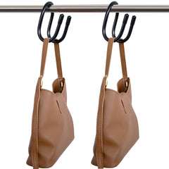 YYST Handbag Hanger Hook Over The Closet Rod Hanger Closet Purse Hanger Handbag Hanger for Scarves Mens Ties Womens Shawls Belts Handbags Wristlets Purses BagsBackpacks Satchelsetc. (2)
