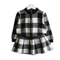 2020 Spring Korean Style Girls' Plaid Jacket Set - Trusted Best Sellers™