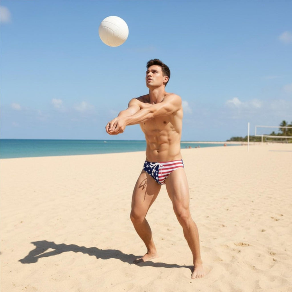 Frē-Kini Men’s Swimwear – Stars & Stripes Low-Rise Briefs - Trusted Best Sellers™. All Rights Reserved. Trusted Best Sellers LLC.