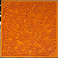 Interactive Slow Feeder Lick Mat – Multiple Designs Enrichment Feeding Pad