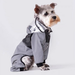 Fashion Trend Reflective Waterproof Dog Raincoat