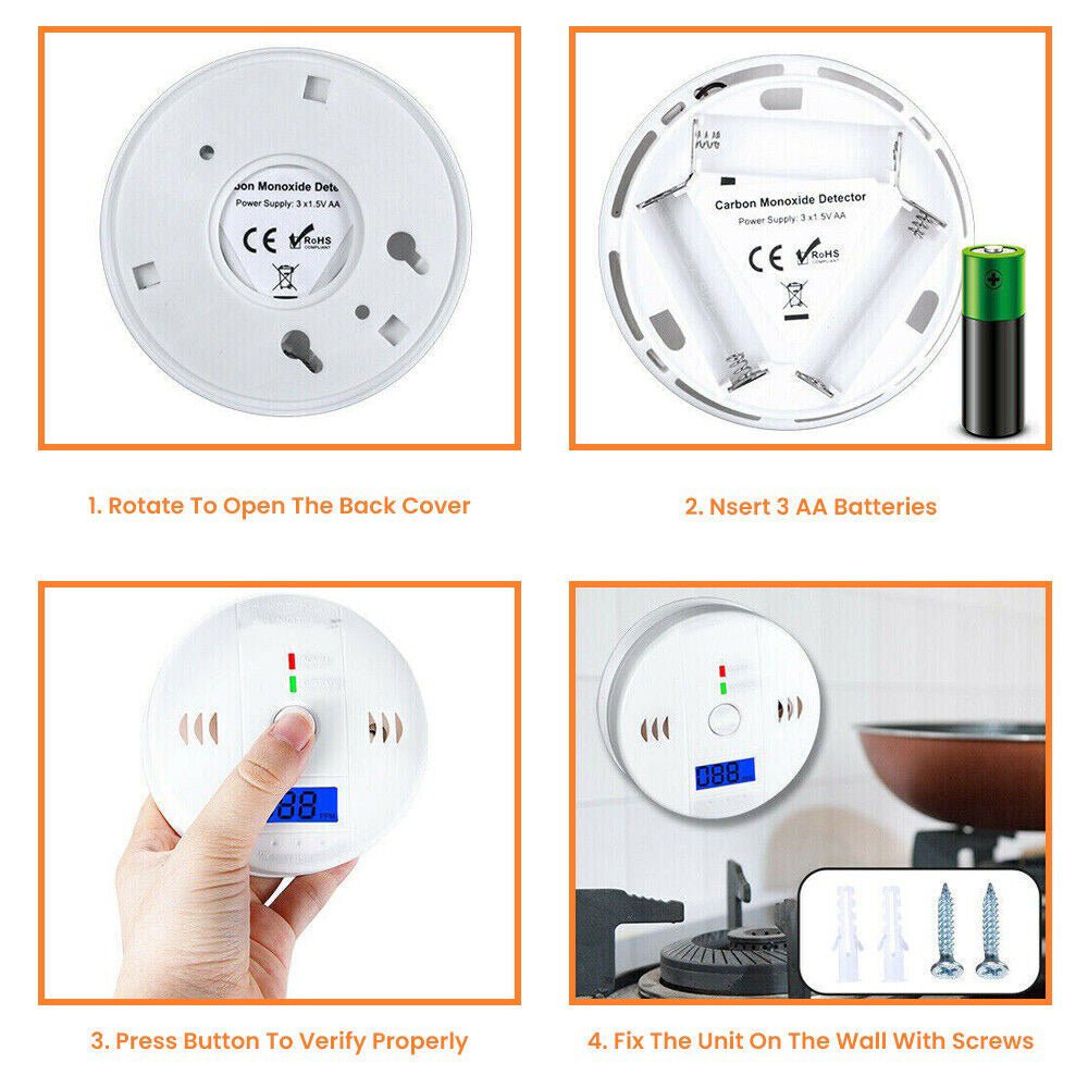 Carbon Monoxide Digital Detector with LCD Display - Trusted Best Sellers™. All Rights Reserved. Trusted Best Sellers LLC.