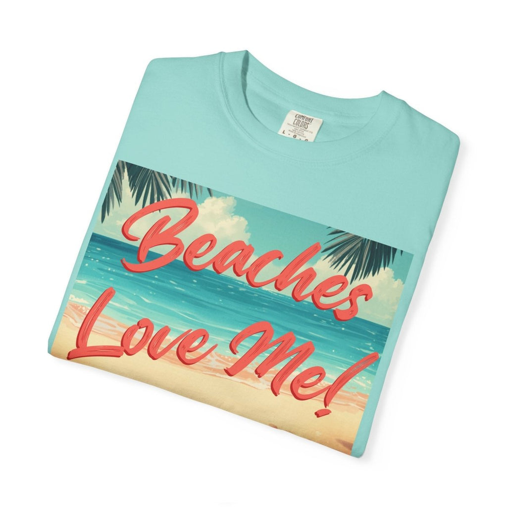 Print Beaches Love Me! Beach T-Shirt - Tropical Vintage Seaside Graphic Tee - Trusted Best Sellers™. All Rights Reserved. Trusted Best Sellers LLC.