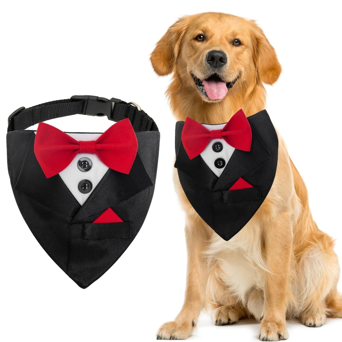 RuffStuff Biggie Breed Edition Red Bow Tie Tux - Trusted Best Sellers™. All Rights Reserved. Trusted Best Sellers LLC.