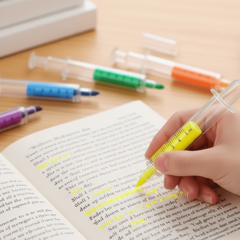 Creative Cute Colored Syringe Highlighter Markers - Trusted Best Sellers™. All Rights Reserved. Trusted Best Sellers LLC.
