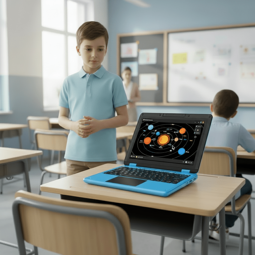 AWOW Windows Touchscreen Laptop 2 in 1 11.6" FHD Blue 4 Core Celeron N3450 - Trusted Best Sellers™