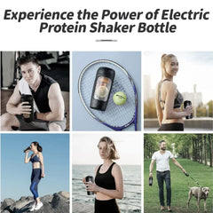 Electric Portable Whey Protein Shaker Bottle - Trusted Best Sellers™