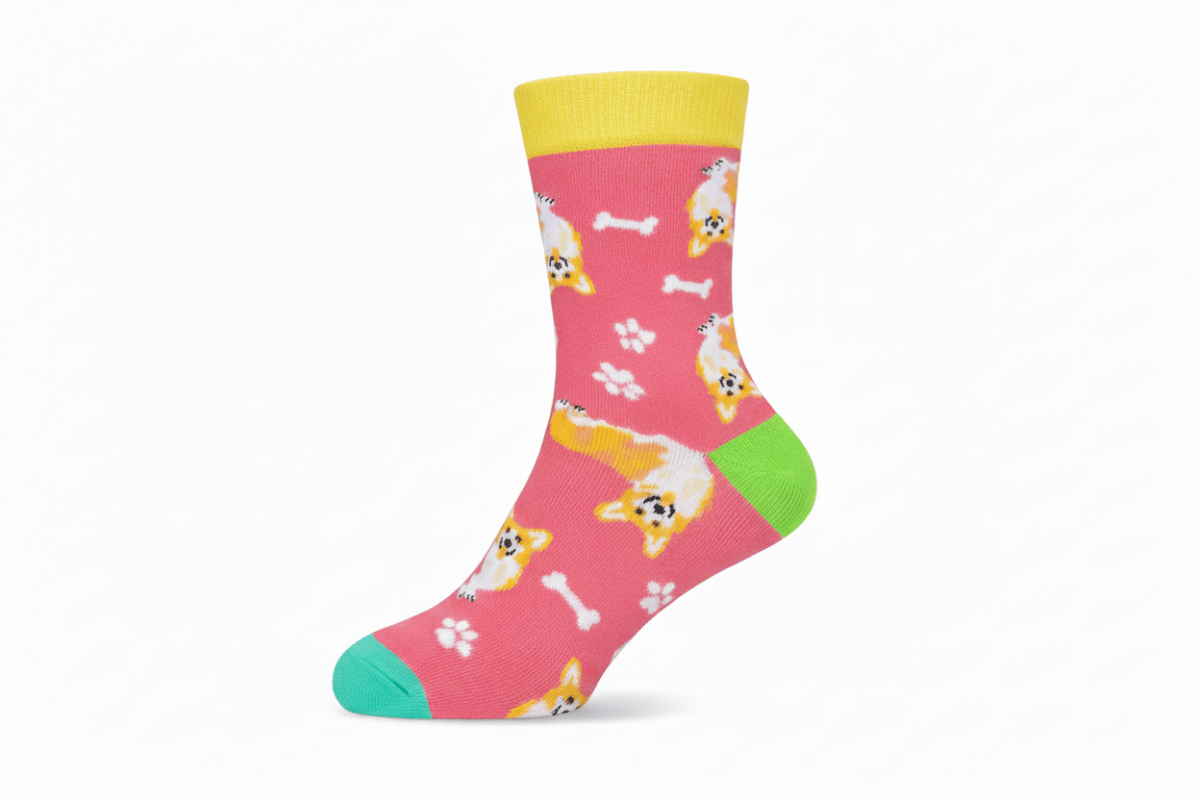 Corgi Lover Socks – Funny Dog Socks for Girls | "Just a Girl Who Loves Corgis" - Trusted Best Sellers™