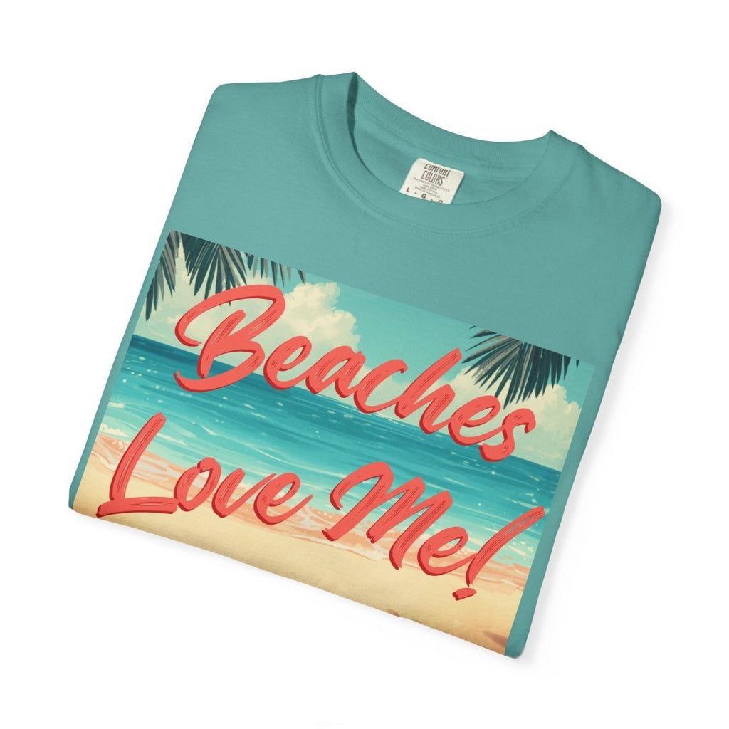 Print Beaches Love Me! Beach T-Shirt - Tropical Vintage Seaside Graphic Tee - Trusted Best Sellers™. All Rights Reserved. Trusted Best Sellers LLC.