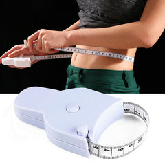 Y-Shaped Tape Measure with Torch and Fitness Scale