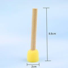 Children's Round Sponge Painting Brushes for Doodle Art