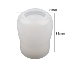 DIY Crystal Resin Drip Jar Bottle Silicone Mold
