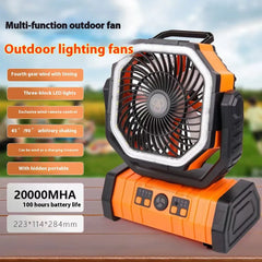 Outdoor Household Power Bank LED Light Camping Fan - Trusted Best Sellers™