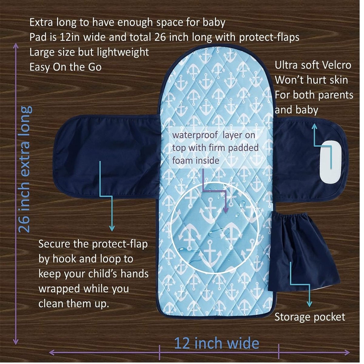 TBS Portable Infant Folding Diaper Changing Pad - Trusted Best Sellers™. All Rights Reserved. Trusted Best Sellers LLC.