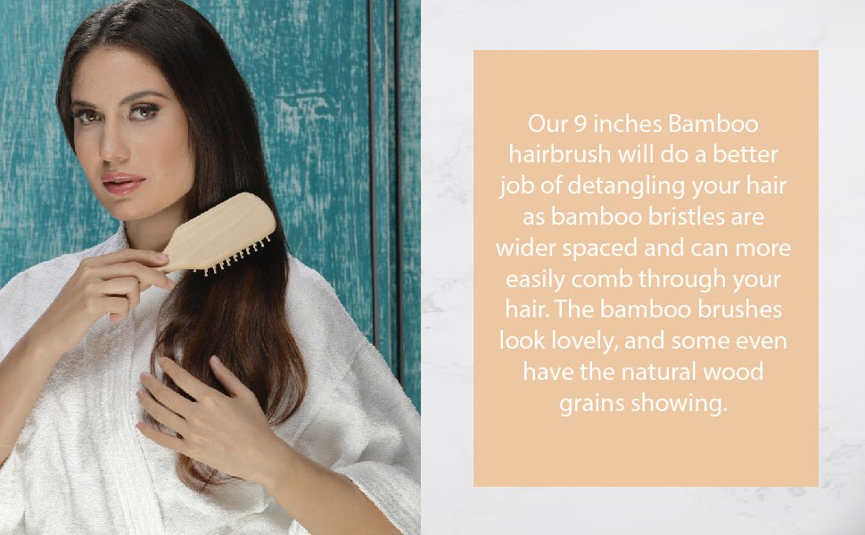 TBS Wooden Detangling Hair Brush - Trusted Best Sellers™