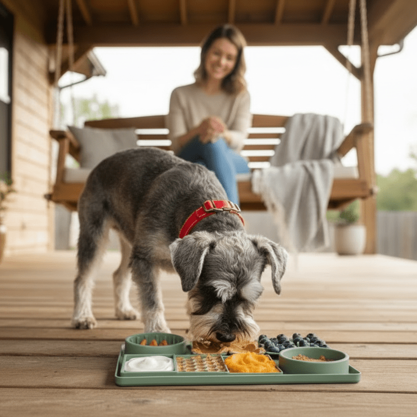 RuffStuff™ 4-in-1 Pattern Silicone Slow Feeder Dog Mat - Trusted Best Sellers™. All Rights Reserved. Trusted Best Sellers LLC.