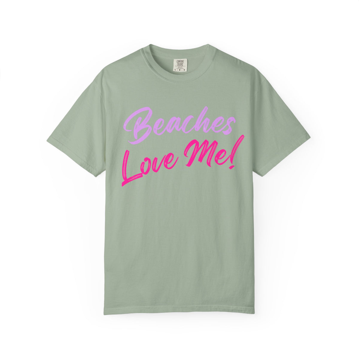 Lavender Beaches Love Me! Customizable T-Shirt - Trusted Best Sellers™