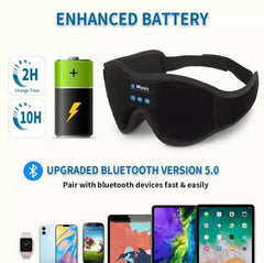 3D Eye Mask Bluetooth 5.0 Unlimited Music Stereo - Trusted Best Sellers™