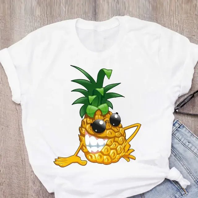 Sweet Summer™ Fruit Print Tee Shirt - Trusted Best Sellers™. All Rights Reserved. Trusted Best Sellers LLC.