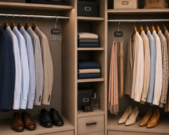 TBS Rotatable Small Item Closet Storage Hook