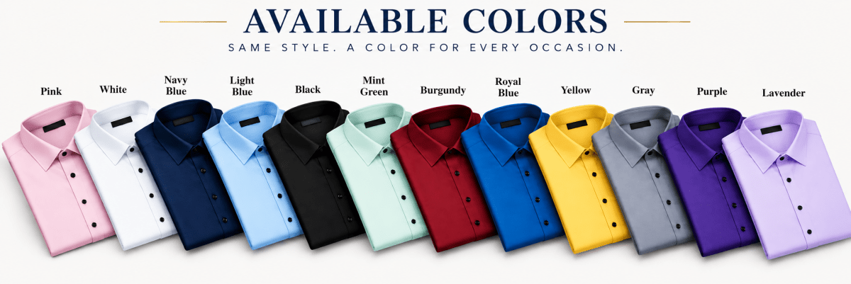 Men's Slim Cut Wrinkle-Free Stretch Business Shirt – No-Iron Long Sleeve Dress Shirt - Trusted Best Sellers™. All Rights Reserved. Trusted Best Sellers LLC.