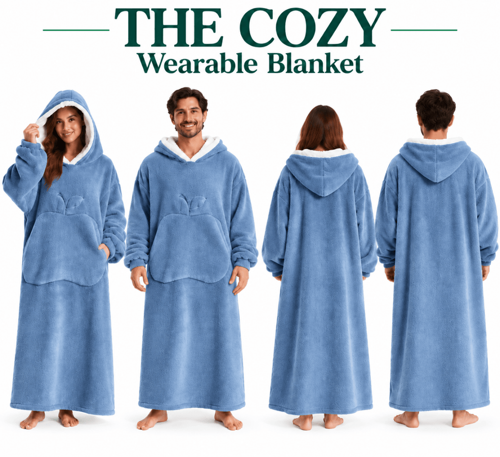 THE COZY Wearable Blanket - Trusted Best Sellers™. All Rights Reserved. Trusted Best Sellers LLC.