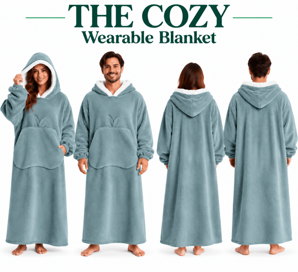 THE COZY Wearable Blanket - Trusted Best Sellers™. All Rights Reserved. Trusted Best Sellers LLC.