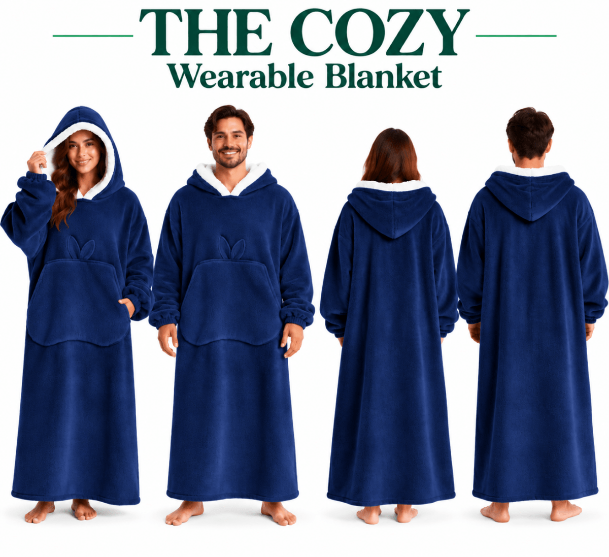 THE COZY Wearable Blanket - Trusted Best Sellers™. All Rights Reserved. Trusted Best Sellers LLC.