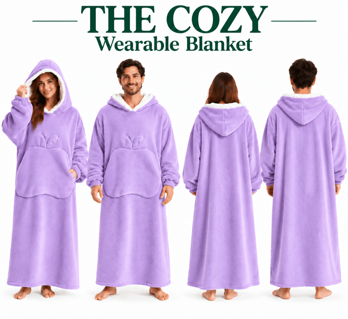 THE COZY Wearable Blanket - Trusted Best Sellers™. All Rights Reserved. Trusted Best Sellers LLC.