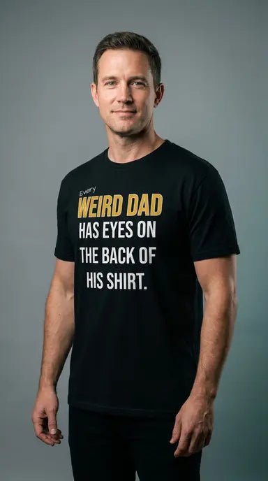 Weird Dad Father's Day Graphic Shirt | Funny Dad Joke Tee - Trusted Best Sellers™