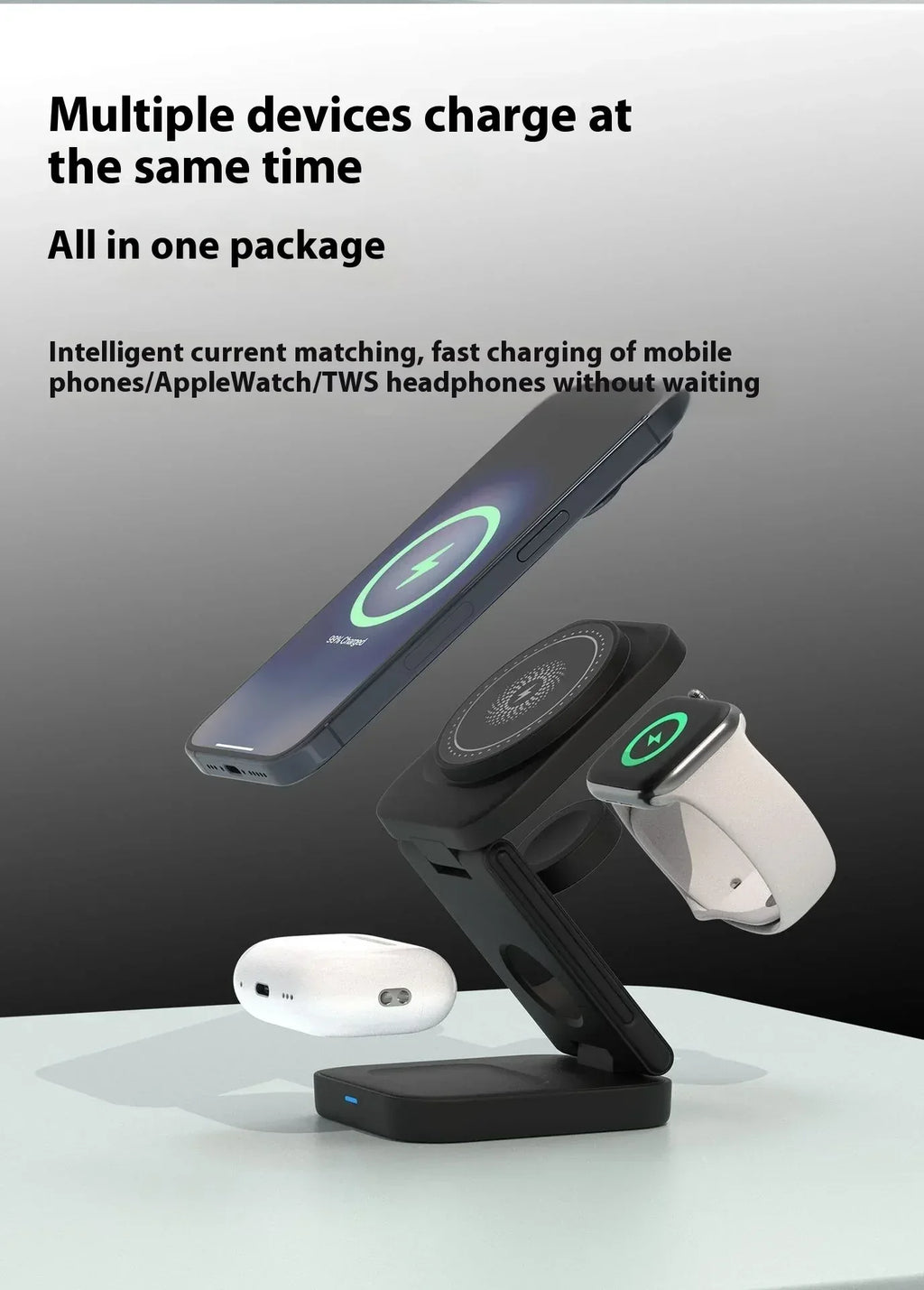 FoldEase™ 3-in-1 Wireless Charger - Trusted Best Sellers™. All Rights Reserved. Trusted Best Sellers LLC.