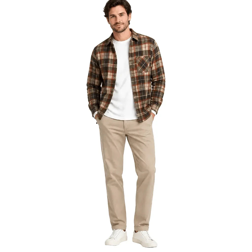 The Picky Men's Long Sleeve Bamboo Cotton Yoga T-Shirt - Trusted Best Sellers™