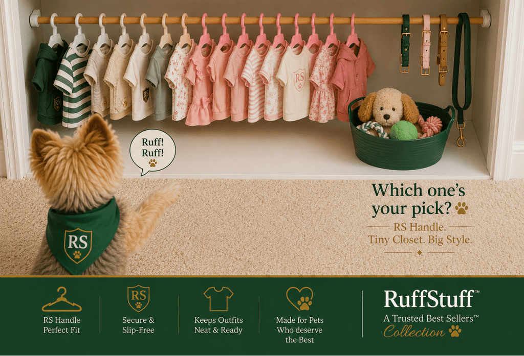 TBS Pet Clothing Hanger 12 Pack - Trusted Best Sellers™