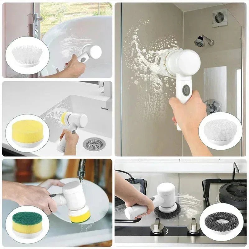 5-in-1 Electric Spin Brush - Power Scrubber - Trusted Best Sellers™. All Rights Reserved. Trusted Best Sellers LLC.
