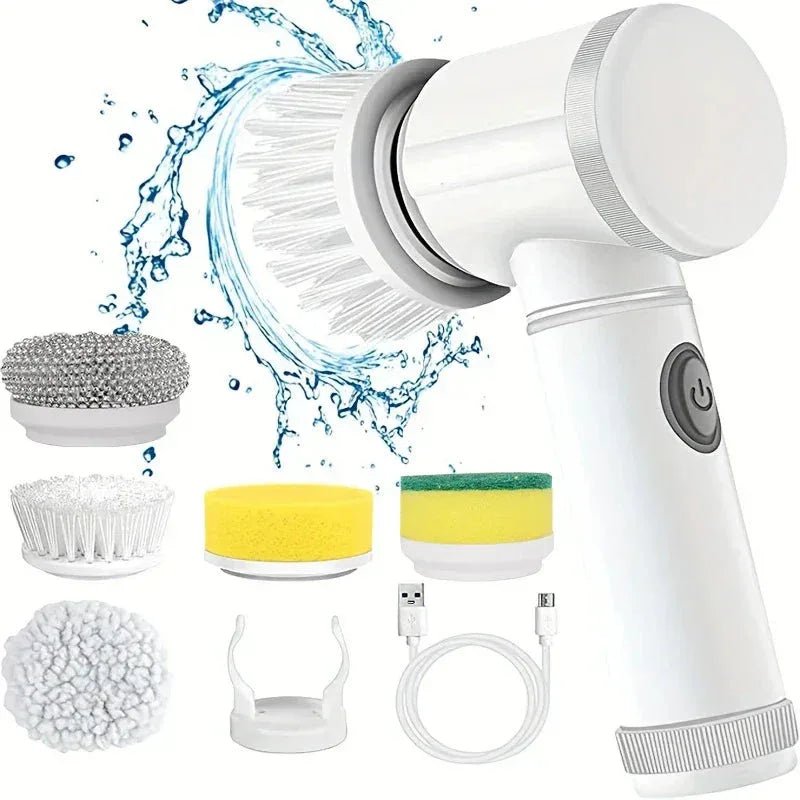 5-in-1 Electric Spin Brush - Power Scrubber - Trusted Best Sellers™. All Rights Reserved. Trusted Best Sellers LLC.