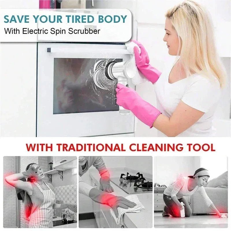 5-in-1 Electric Spin Brush - Power Scrubber - Trusted Best Sellers™. All Rights Reserved. Trusted Best Sellers LLC.