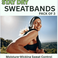STAY DRY UNISEX SWEATBANDS - Set of 3 - Trusted Best Sellers™. All Rights Reserved. Trusted Best Sellers LLC.