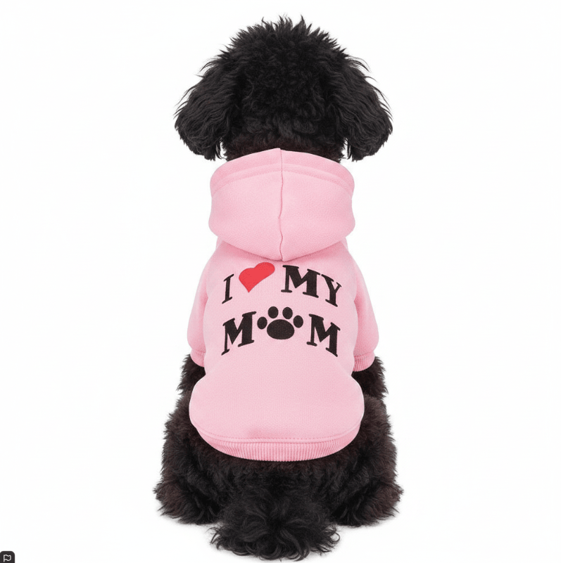 RuffStuff™ Pink Extra-Small Pet Hoodie – I Like My Mom - Trusted Best Sellers™. All Rights Reserved. Trusted Best Sellers LLC.