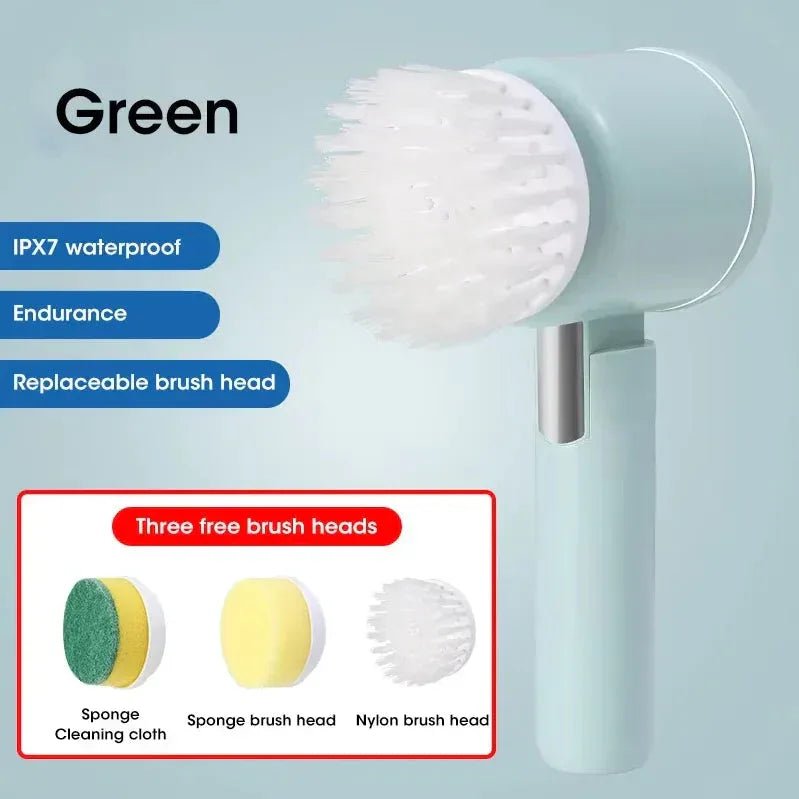 5-in-1 Electric Spin Brush - Power Scrubber - Trusted Best Sellers™. All Rights Reserved. Trusted Best Sellers LLC.