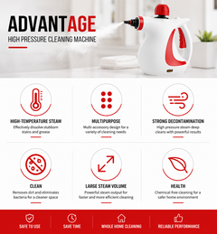 The Picky Precision Steam Cleaner — Chemical-Free Cleaning