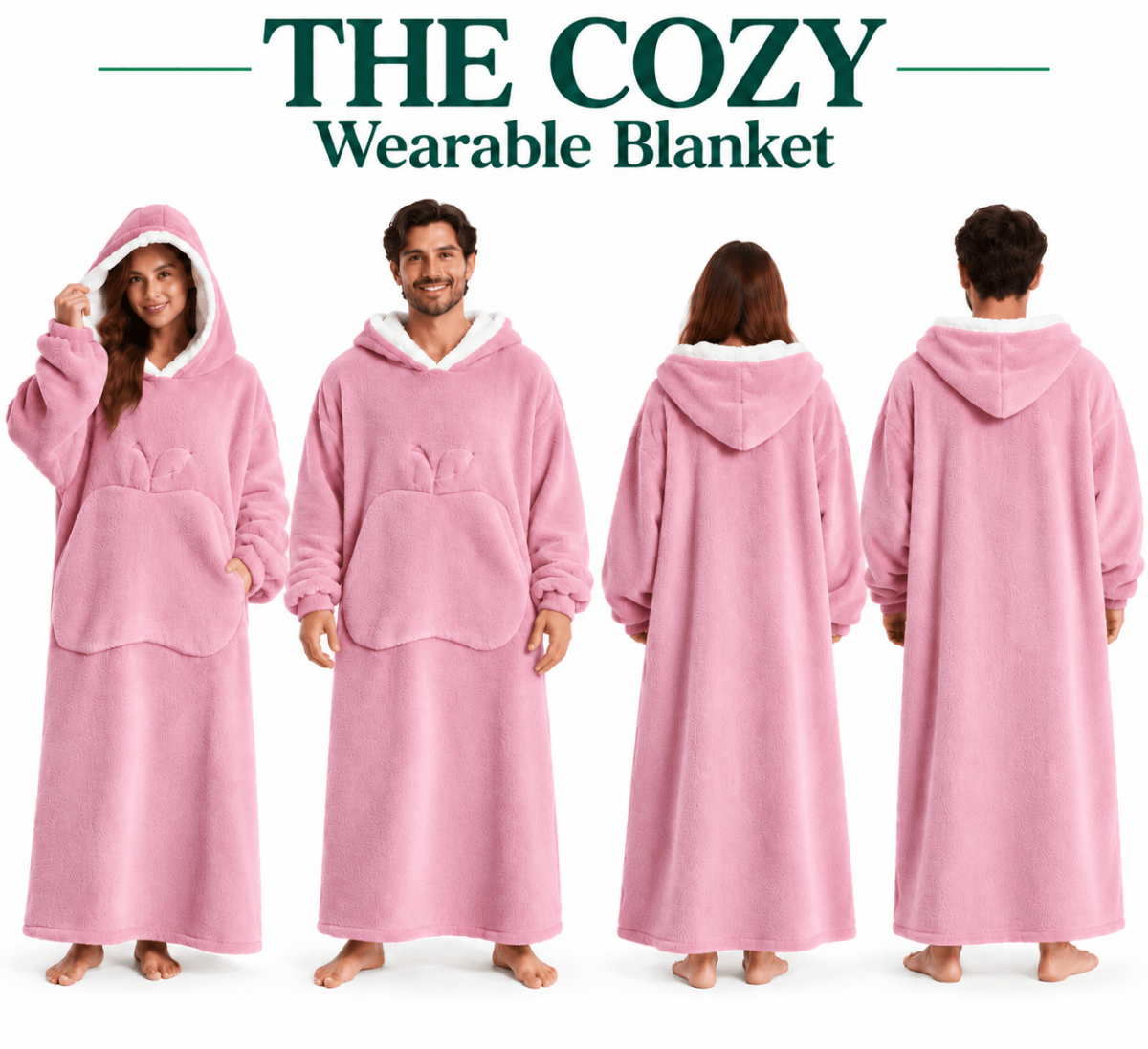 THE COZY Wearable Blanket - Trusted Best Sellers™. All Rights Reserved. Trusted Best Sellers LLC.