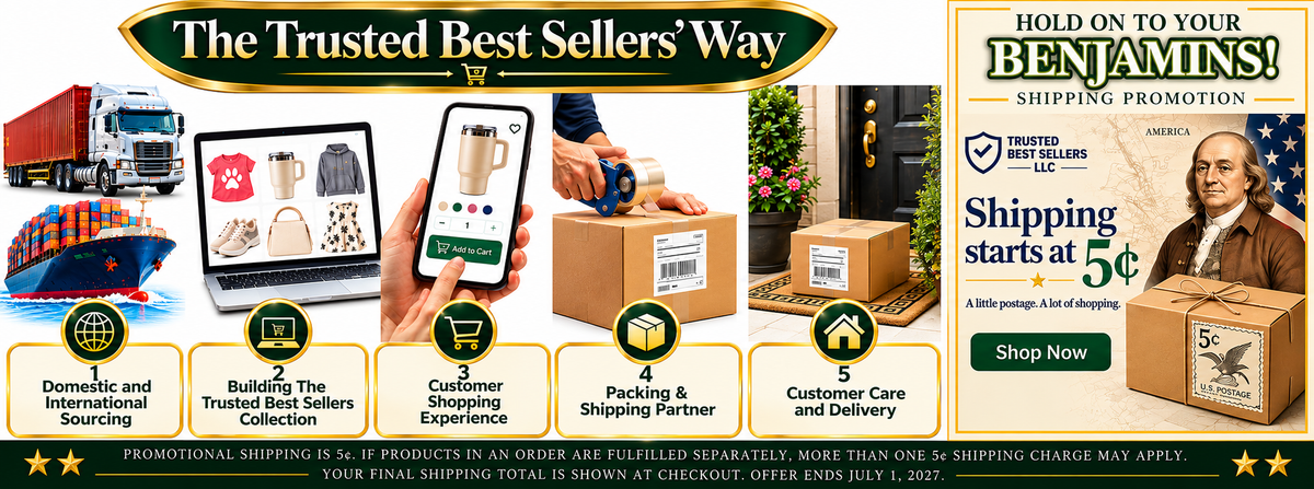 TBS: Domestic and international product sourcing, building curated collections, online shopping, partner packing and shipping, and customer care through delivery.