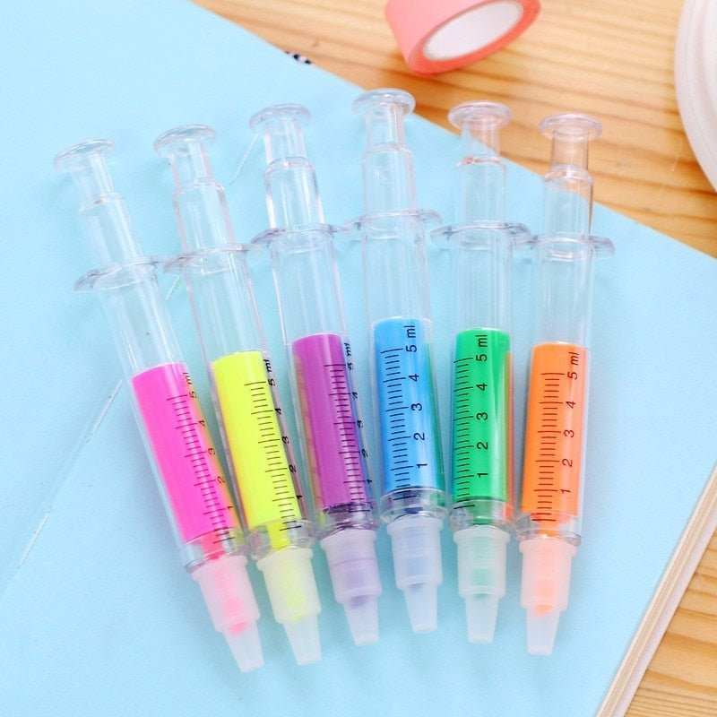 Creative Cute Colored Syringe Highlighter Markers - Trusted Best Sellers™. All Rights Reserved. Trusted Best Sellers LLC.